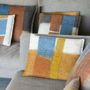 Cushions - Coussins en feutre de laine fait-main - GHISLAINE GARCIN MAILLE&FEUTRE