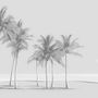 Outdoor space equipments - Palm Trees Outdoor Wallpaper - ACTE-DECO