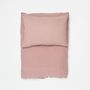 Bed linens - LINUS — duvet cover & pillowcase — ash rose - LAVIE HOME