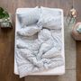 Bed linens - JOHANNA — duvet cover & pillowcase — 100% organic cotton - LAVIE HOME