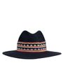 Hats - WIDE BRIMMED FELT HAT - KNIT BRAID - TRAVAUX EN COURS...