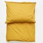 Bed linens - LOUISE — duvet cover & pillowcase — honey - LAVIE HOME