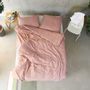 Bed linens - LOUISE — duvet cover & pillowcase — ash rose - LAVIE HOME
