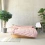Bed linens - LOUISE — duvet cover & pillowcase — ash rose - LAVIE HOME