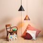 Design objects - LOBA PORTABLE LAMP - LEATHER - suspension, wall lamp or bedside table. - LULE STUDIO