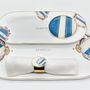 Design objects - Decorative Glass\" Araldica\” Set - VETROFUSO DI DANIELA POLETTI