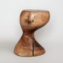 Other tables - Logniture, Unique Solid Wood Sculptural Side Table, Original Contemporary Design - LOGNITURE