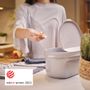 Cadeaux - Poubelle de cuisine - ORGANKO DAILY (gris) - Red Dot Design Award 2023 - PLASTIKA SKAZA - EXCEEDING EXPECTATIONS