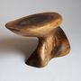 Other tables - Logniture, Unique Solid Wood Sculptural stool, Side Table, Nght Table, Pedestal, Original Contemporary Design - LOGNITURE