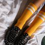 Chaussettes - Chaussettes de tennis en coton bio Klue | Collection ATHLETICS VINTAGE STRIPES - KLUE