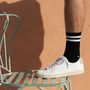 Socks - Klue organic cotton tennis socks | ATHLETICS VINTAGE STRIPES collection - KLUE