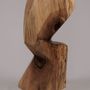 Unique pieces - Logniture, Unique Solid Wood Sculptural stool, Side Table, Nght Table, Pedestal, Original Contemporary Design - LOGNITURE