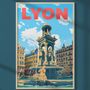Poster - POSTERS, ILLUSTRATIONS, CITIES OF FRANCE - L'AFFICHERIE