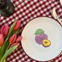 Everyday plates - FRUIT COLLECTION - SET 4u - THE PLATERA
