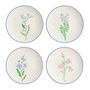 Everyday plates - WILDFLOWERS COLLECTION - SET 4u - THE PLATERA