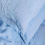 Bed linens - PILLOWCASE OCEAN BLUE - GENUIN
