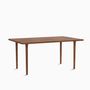 Dining Tables - CAST table 160cm x 100cm walnut - MOR DESIGN