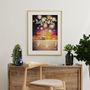 Affiches - AFFICHE BAYONNE 50x70cm - JELLYFISH-TRAVELPOSTER