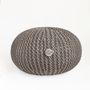 Ottomans - Pouf Classic from recycled cotton cord - ANZY HOME