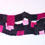 Design objects - Black pink tapestry - MARIADELA ARAUJO