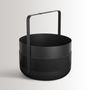 Design objects - Emma Basket - Noir - ELDVARM