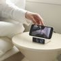 Clocks - Mooas 15W Mini Square Wireless Charging Stand Alarm Clock - MOOAS INC.