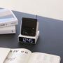 Clocks - Mooas 15W Mini Square Wireless Charging Stand Alarm Clock - MOOAS INC.