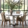 Chairs - Balmoral Dining Chair FlandFlax - RIVIERA MAISON