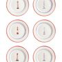 Everyday plates - LIGHTHOUSE COLLECTION - SET 6u - THE PLATERA