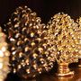 Decorative objects - 'Pigna' Gold 24 K Decorative Handmade Ceramic - TUTTOATTACCATO