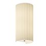 Wall lamps - E14 Pleated Wall Lamp Exclusive Handmade in Italy - LIGHTINUP