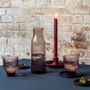 Glass - Amnis Glassware (green, smoked grey, bronze, rosy) - KINTA