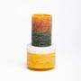 Candles - CANDL STACK 04 Yellow & Brown - STAN EDITIONS