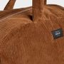 Accessoires de voyage - Sac weekend Caramel en velours côtelé ♻️ - WOUF