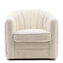 Lounge chairs - St. Lewis Swivel Armchair WhiteSand - RIVIÈRA MAISON