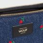 Travel accessories - Amy Denim Laptop Sleeve ♻️ - WOUF