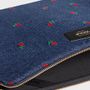 Travel accessories - Amy Denim Laptop Sleeve ♻️ - WOUF