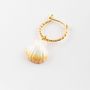 Jewelry - White shell mini earring - Poésie - NACH