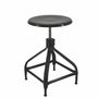 Stools for hospitalities & contracts - Nicolle® “DACTYLO” Adjustable Stool H45/60cm - NICOLLE CHAISE