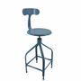Stools for hospitalities & contracts - Nicolle® “DRAFTSMAN” Adjustable Chair H65/80cm - NICOLLE CHAISE