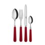 Ménagères - Set de 4 couverts de table - Pop, Bordeaux - SABRE PARIS