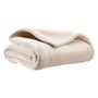 Throw blankets - Throw Michka Coquille 130 X 160 - MAISON VIVARAISE - SDE VIVARAISE WINKLER