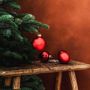 Guirlandes et boules de Noël - Boules de Noël paquet de 16 - Rouge - BY BENSON