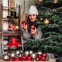 Christmas garlands and baubles - Christmas Balls 16-pack - Red - BY BENSON