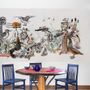 Tapestries - Iodined Paradise - Take a fabulous journey in the air and sea. Wall decor / Wallpaper - CHARLOTTE MASSIP
