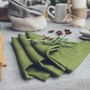 Linge de table textile - Serviettes en lin naturel délavé à la pierre - EPIC LINEN