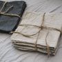 Linge de table textile - Serviettes en lin naturel délavé à la pierre - EPIC LINEN