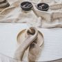 Serviettes - Sheer Linen Napkins Set Raw Edge - EPIC LINEN