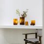 Decorative objects - Innovative modernist tall vase, top design, constructivist FUSIO glass series - ELEMENT ACCESSORIES