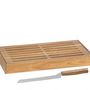 Dessous de plat - Planche à découper à pain en bois d'acacia CC23123 - ANDREA HOUSE